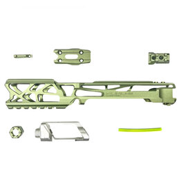 CTM Tac CTM AAP-01/C FUKU-2 CNC Skeleton Upper Set - Army Green/Silver