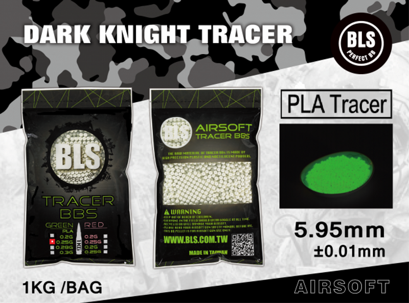 BLS BLS 0.25g - 4000 bio tracer bb's