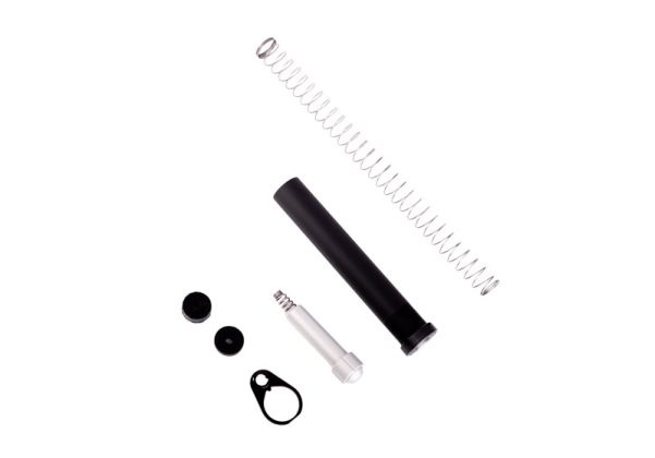 Dynamic Tactical Dytac Marui MWS R-Spec 6 Position CNC Buffer Tube Complete Assembly - Black