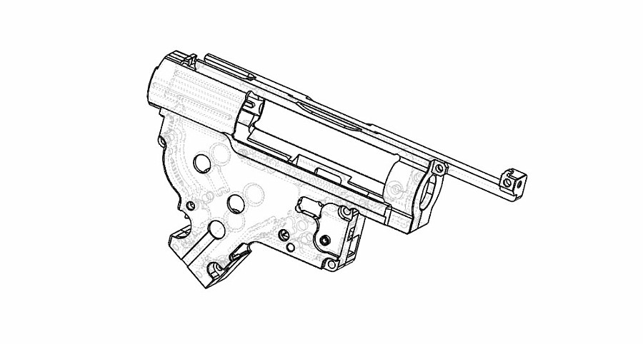 RetroArms RetroArms CNC gearbox M4 TM NGRS (8mm)
