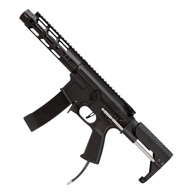 Wolverine Wolverine MTW-9 PDW with INFERNO Engine, 7" M-Lock Rail and PDW Stock