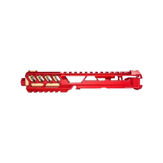 CTM Tac CTM AAP-01/C FUKU-2 CNC Upper Set -  Long CUTOUT Version - Red/Gold
