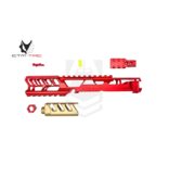 CTM Tac CTM AAP-01/C FUKU-2 CNC Upper Set -  Long CUTOUT Version - Red/Gold
