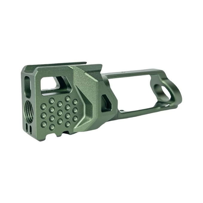 CTM Tac CTM FUKU-2 AAP-01/C CNC UPPER Compensator - Army Green