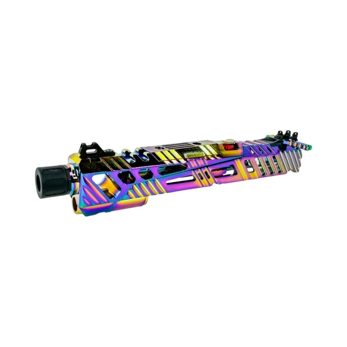 CTM Tac CTM TM Hi-Capa 5.1 CNC Aluminum Slide Superline Split slide - Chameleon (Electroplated)