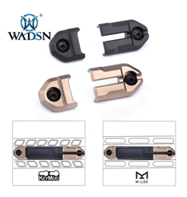 WADSN Switch Mount Plates for M-LOK and Keymod - Dark Earth