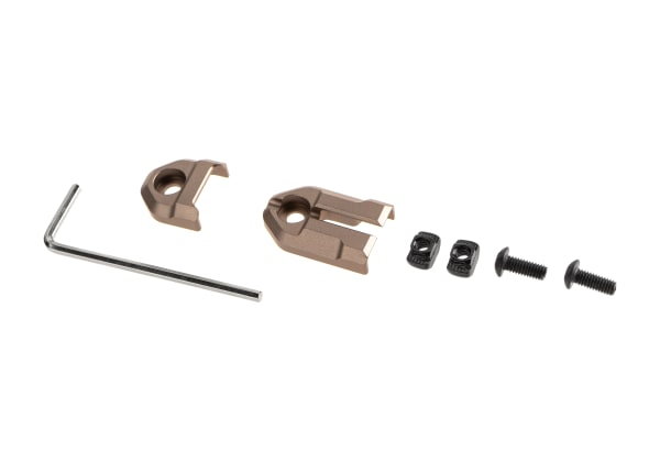 WADSN Switch Mount Plates for M-LOK and Keymod - Dark Earth