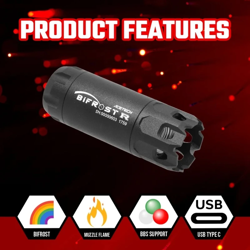 Acetech Acetech Bifrost R Tracer Unit - Red