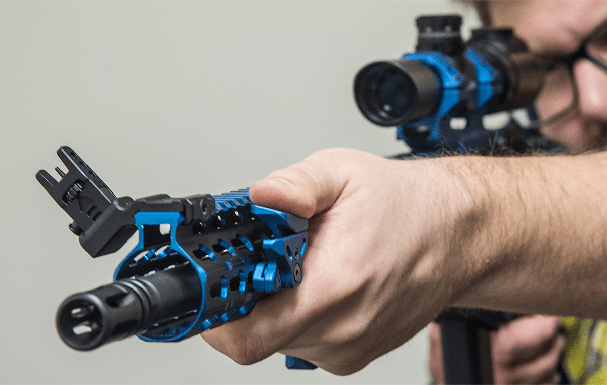 Leapers  Leapers Keymod Angled Index Mount - Blue