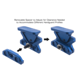 Leapers  Leapers Keymod Angled Index Mount - Blue