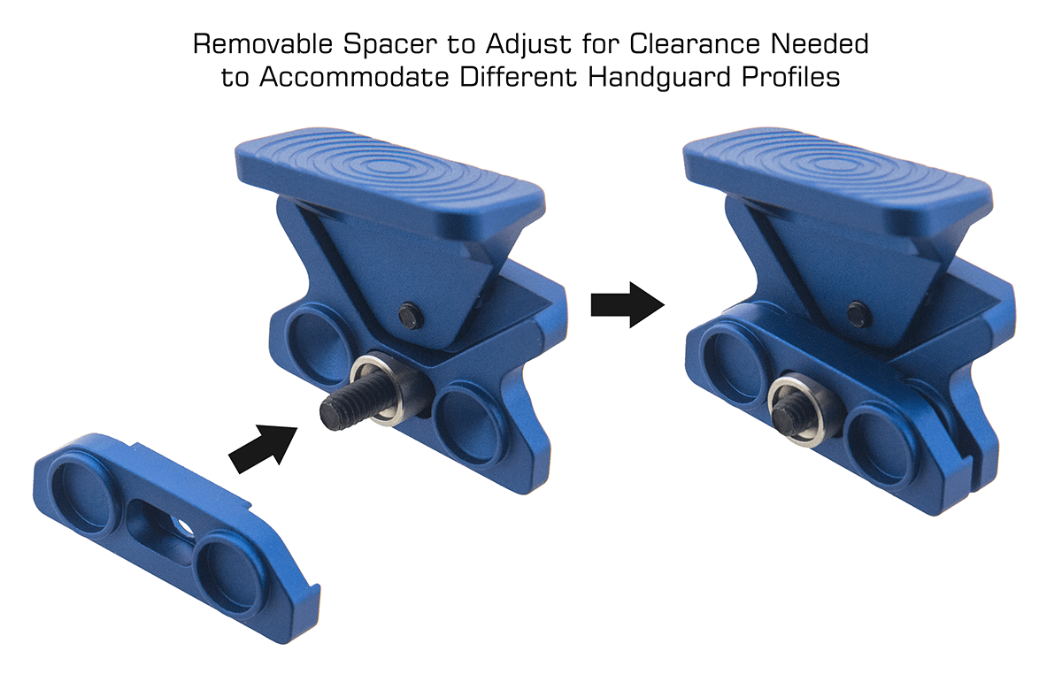 Leapers  Leapers Keymod Angled Index Mount - Blue