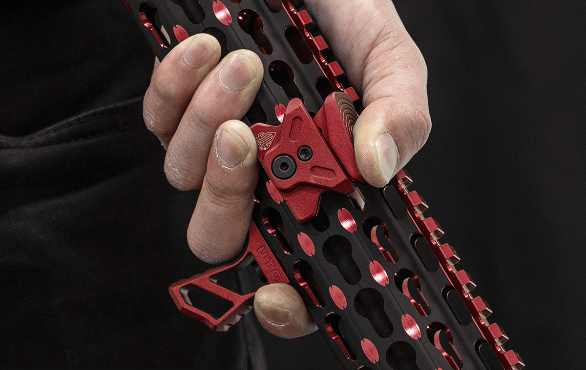 Leapers  Leapers Keymod Angled Index Mount - Red