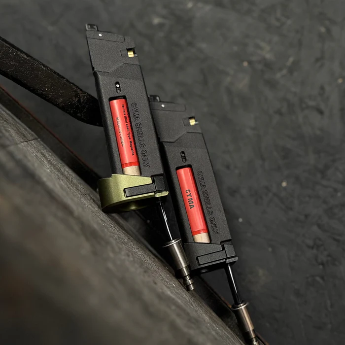 Airtac Airtac X T1P MK23/SSX303/SSX23 Shotgun Shell HPA Adapter - Plug and Play - Black