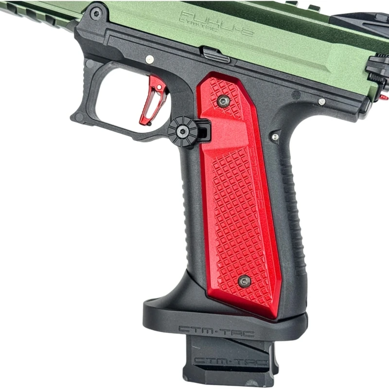 CTM Tac CTM AAP-01 Fuku-2 Frame CNC Aero Side Panel Type A - Red