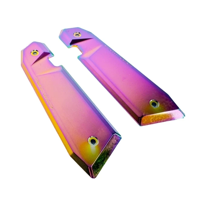 CTM Tac CTM AAP-01 Fuku-2 Frame CNC Aero Side Panel Type B - Chameleon (Electroplated)