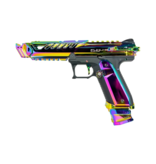 CTM Tac CTM AAP-01 Fuku-2 Frame CNC Aero Side Panel Type B - Chameleon (Electroplated)