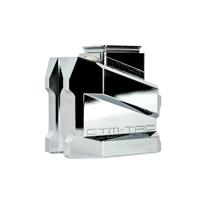 CTM Tac CTM Enlarged Aluminum Magazine Base Plate AAP-01 and G-Series - Chrome (Electroplated)