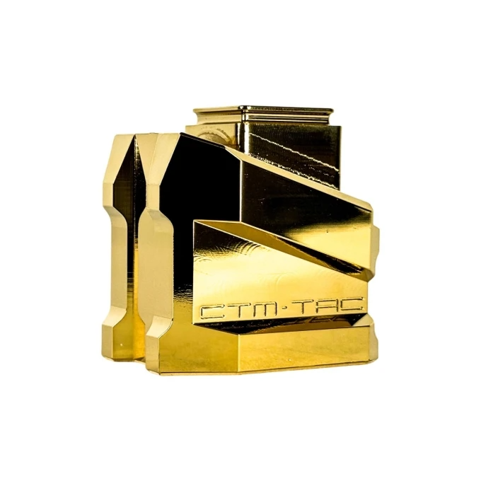 CTM Tac CTM Enlarged Aluminum Magazine Base Plate AAP-01 and G-Series - Gold (Electroplated)