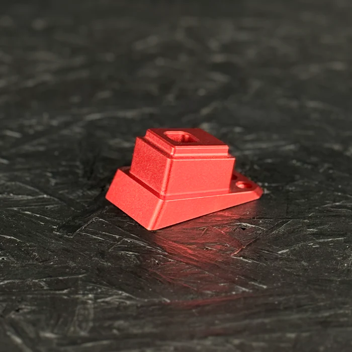 Airtac T1P CNC Angled HPA Adapter - Hi-Capa Top - Red