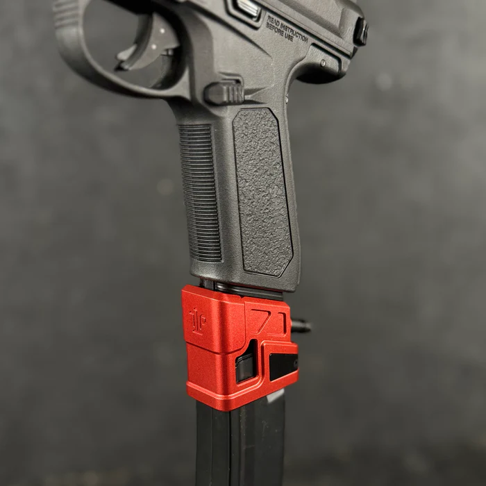 Airtac T1P CNC GLK / AAP to MP 5 HPA Adapter - Plug and Play - Red