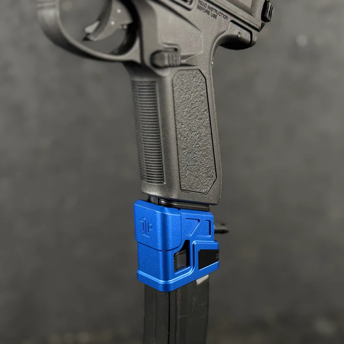 Airtac T1P CNC GLK / AAP to MP 5 HPA Adapter - Plug and Play - Blue