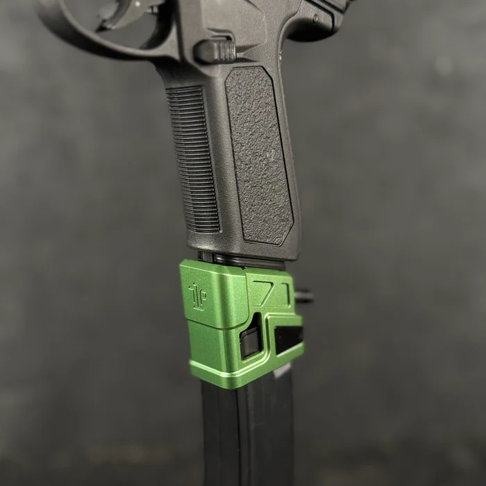 Airtac T1P CNC GLK / AAP to MP 5 HPA Adapter - Plug and Play - Green