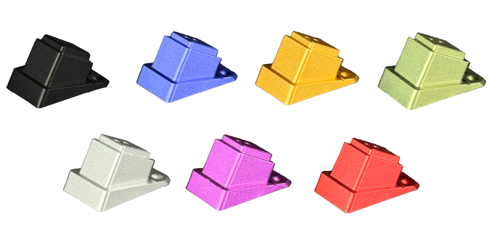 Airtac T1P CNC Angled HPA Adapter - GLK / AAP01 - Red/Black