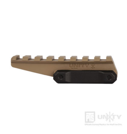 PTS Syndicate PTS Unity Tactical Fast Optic Riser (Polymer) - Dark Earth