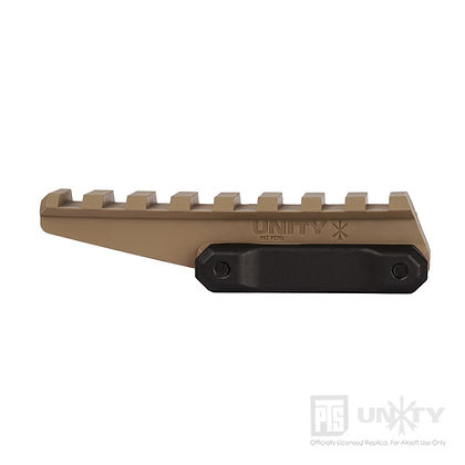 PTS Syndicate PTS Unity Tactical Fast Optic Riser (Polymer) - Dark Earth