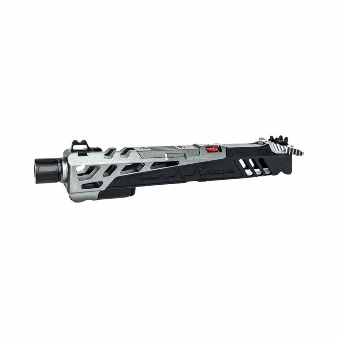 CTM Tac CTM TM Hi-Capa 5.1 CNC Aluminum Slide Flatline Split slide - Black/Grey