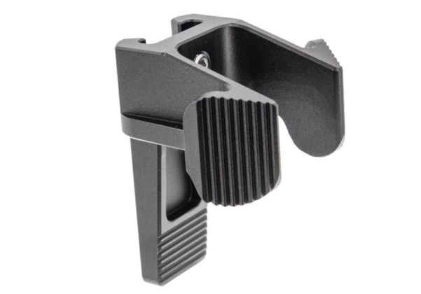 Bow Master Bow Master Extended Mag Release for VFC MP5 & G3 GBB / Tokyo Marui TMMP5A5 Next Gen AEG (Aluminum, Black)