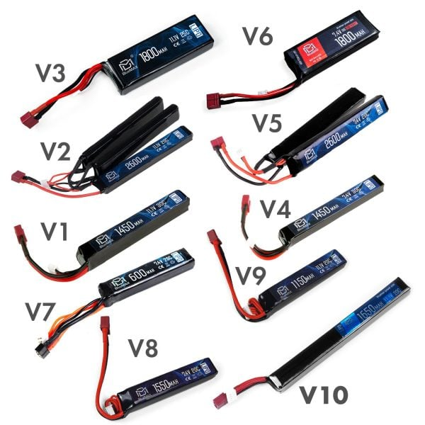 Novritsch Novritsch Lipo Battery V3 - 11.1V / 3S 1800mAh 25C Brick - SSR90/SSR77