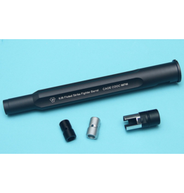 G&P G&P Strike Industries Marui MWS GBBR Fluted Outer Barrel 9.7 Inch - Black