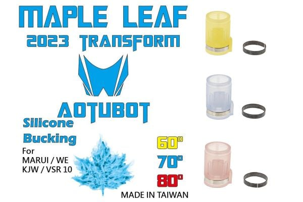 Maple Leaf Maple Leaf 2023 Autobot Silicone Bucking 70°
