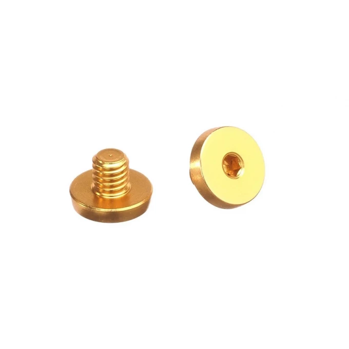 AIP AIP 7075 Aluminum Type 5 Grip Screws for Marui Hi-Capa - Gold