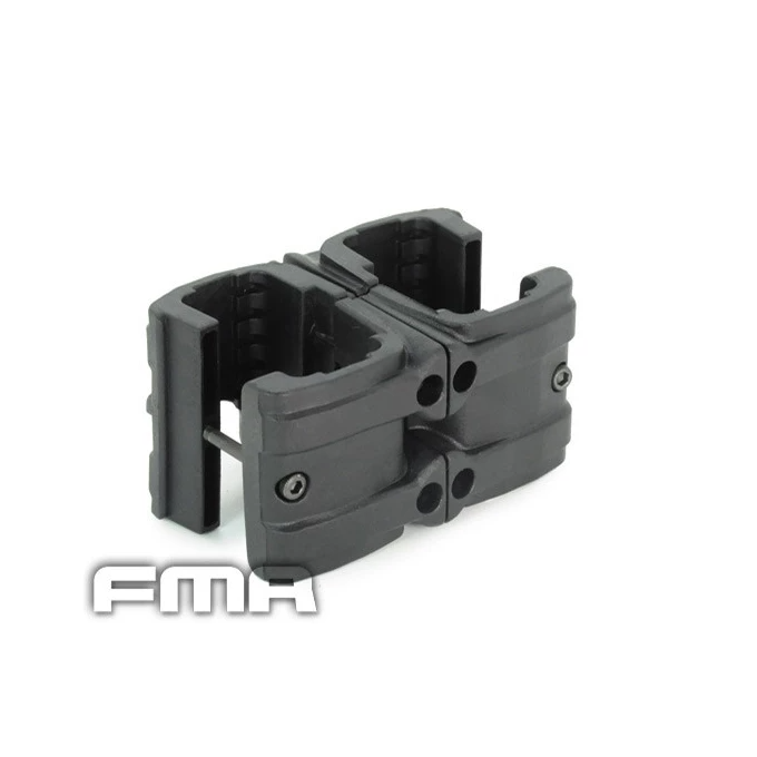 FMA FMA TMMP7 Adjustable Magazine Double Clip - Black