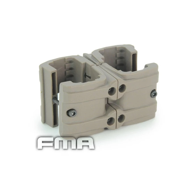 FMA FMA TMMP7 Adjustable Magazine Double Clip - Tan