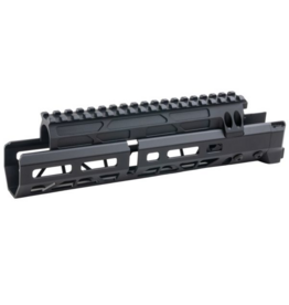 5KU 5KU MMS Handguard Set (10.1 inch) for Tokyo Marui AKM GBBR Airsoft - Black
