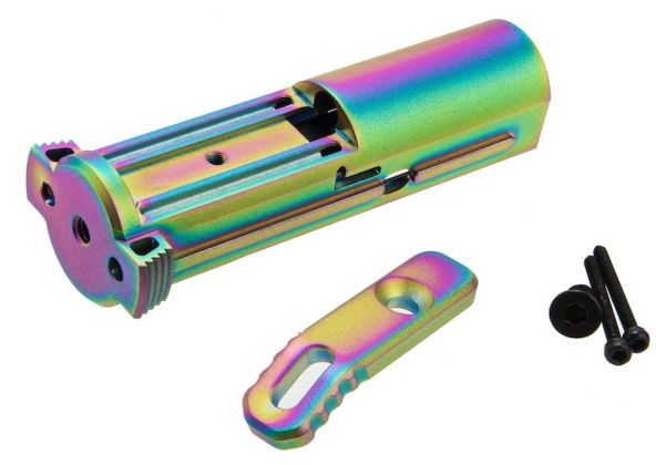 C&C Tac C&C Tac AAP01 GBB Airsoft BBU Blowback Unit (7075 Infinity Lightweight) - Rainbow