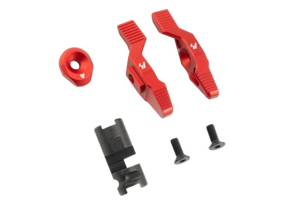 G&P EMG Strike Industries CNC Ambidextrous Selector Switch for Tokyo Marui MWS GBBR - Red (by G&P)