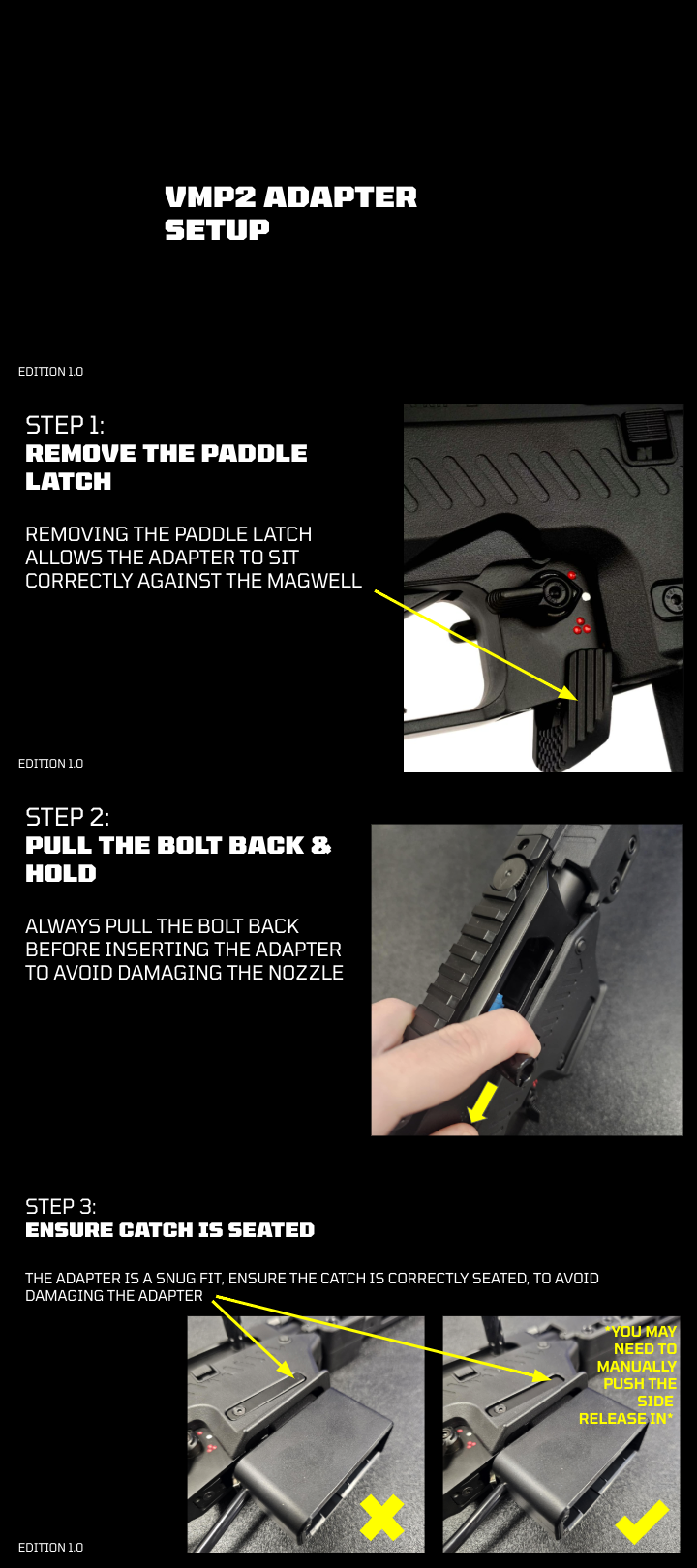 Airtac Airtac Vorsk VMP2 MP 5 HPA Adapter (MODULAR) - PLUG AND PLAY