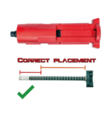 CTM Tac CTM AAP-01/C CNC Aluminum Advanced Bolt Lite - Silver