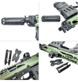 CTM Tac CTM AAP-01 FUKU-2 SHARK Cutout CNC Upper Set - Army Green