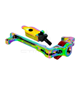 CTM Tac CTM REAPER AAP-01 Enlarged Charging Handle with Selector Switch - Electroplated Rainbow