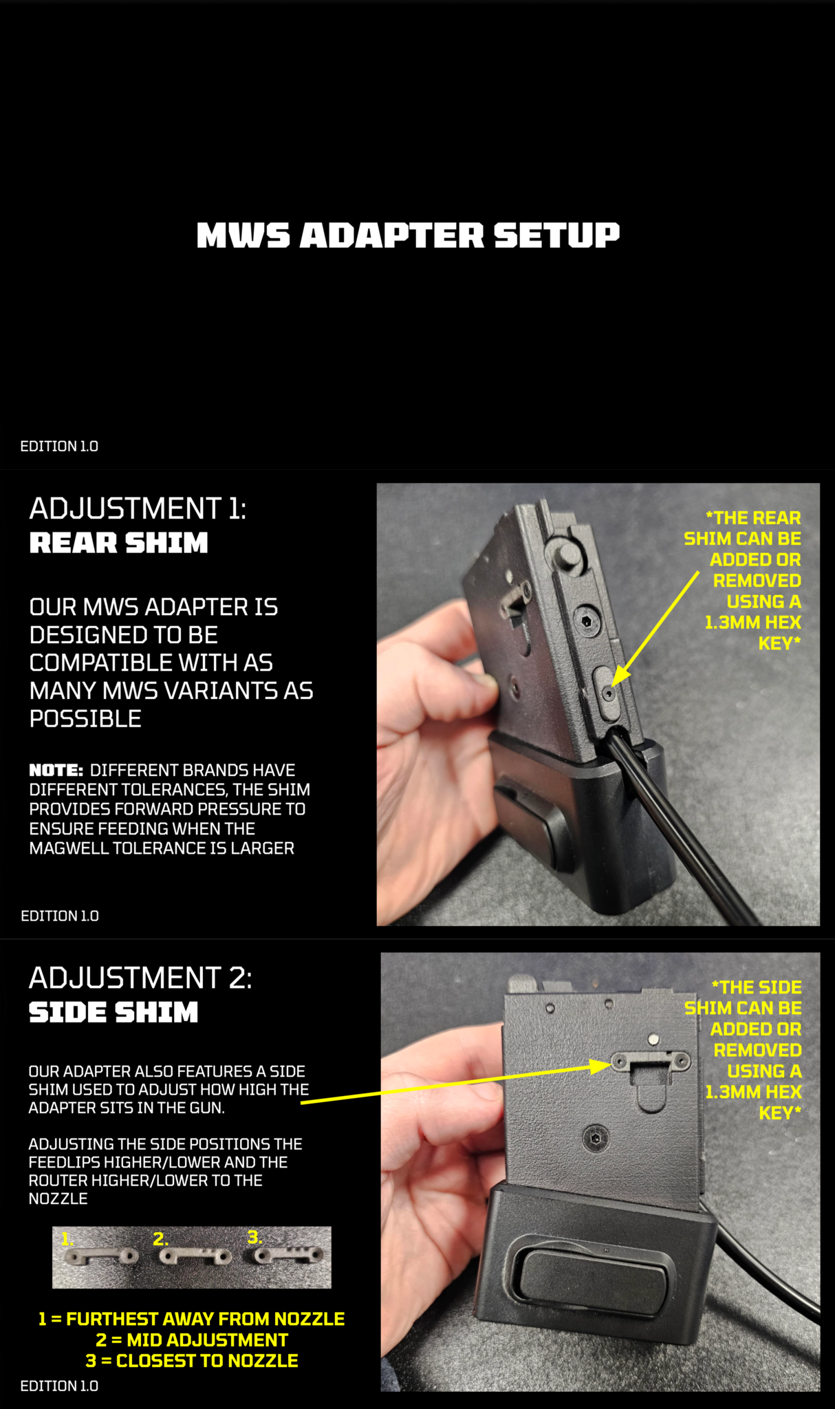 Airtac Airtac CYMA/EMG CGS CYMA GAS SYSTEM - M4 HPA ADAPTER - PLUG AND PLAY