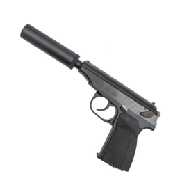 WE (WE Tech) WE Makarov PMM Green Gas Airsoft Pistol - Black