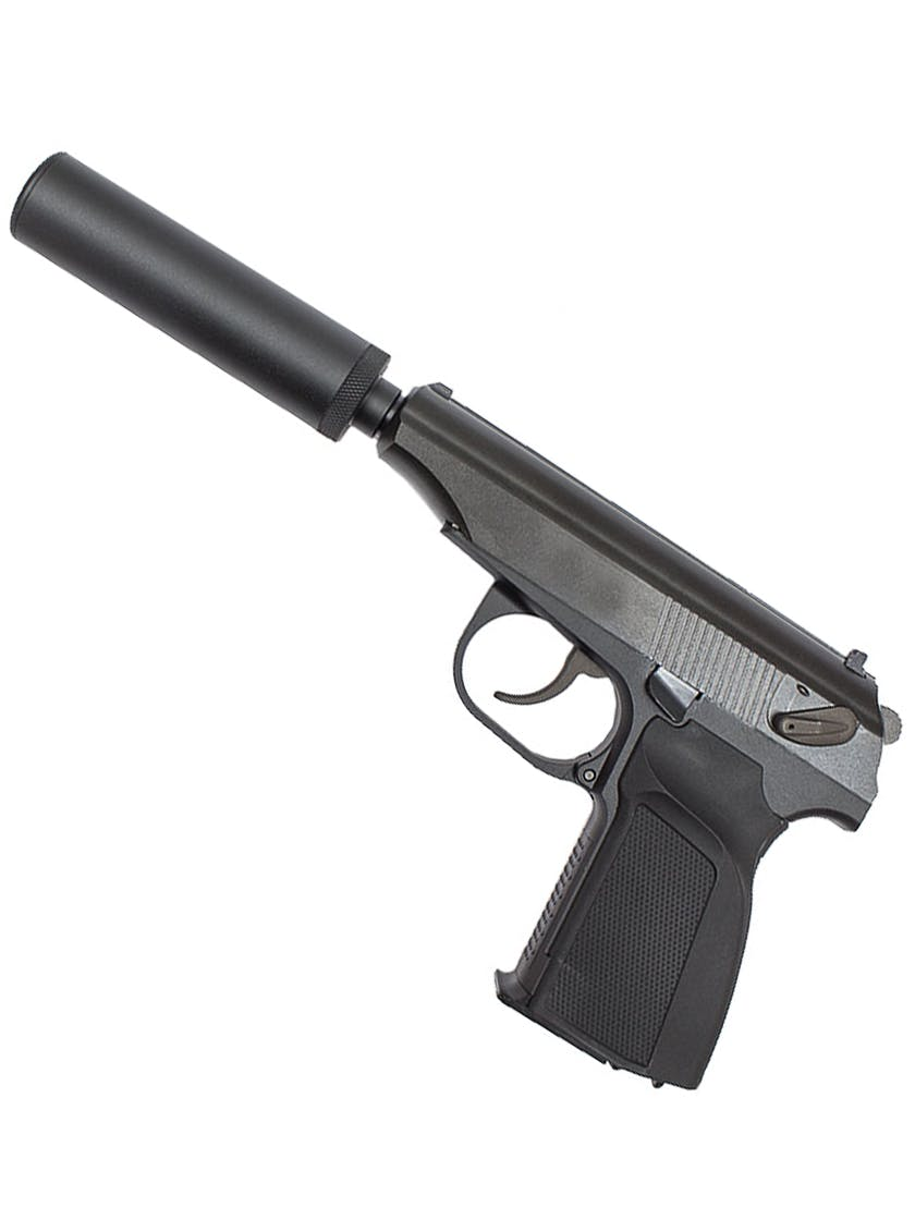 WE (WE Tech) WE Makarov PMM Green Gas Airsoft Pistol - Black