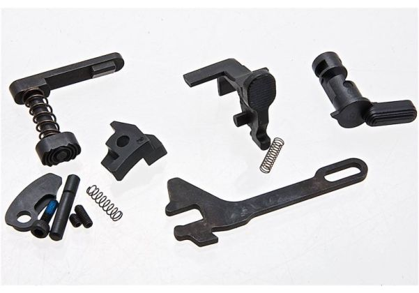 Guns Modify Guns Modify Tokyo Marui MWS GBBR EVO Aluminum CNC Trigger Box w/ Drop in Steel Parts (Gei Trigger)