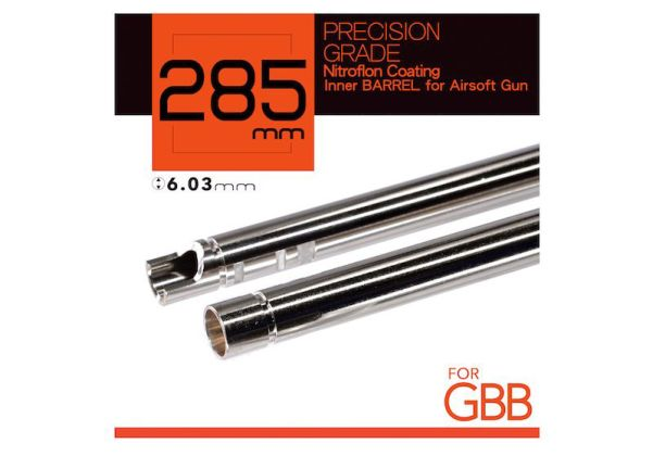 Unicorn Airsoft Unicorn 6.03mm Ultimate Precision Inner Barrel for VFC BCM MCMR /M733 /XM177E2 (Nitroflon Coating) - 285mm