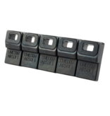 Unicorn Airsoft Unicorn Airsoft VFC M4 GBBR Series Magazine Gasket (5pcs/set) - BK